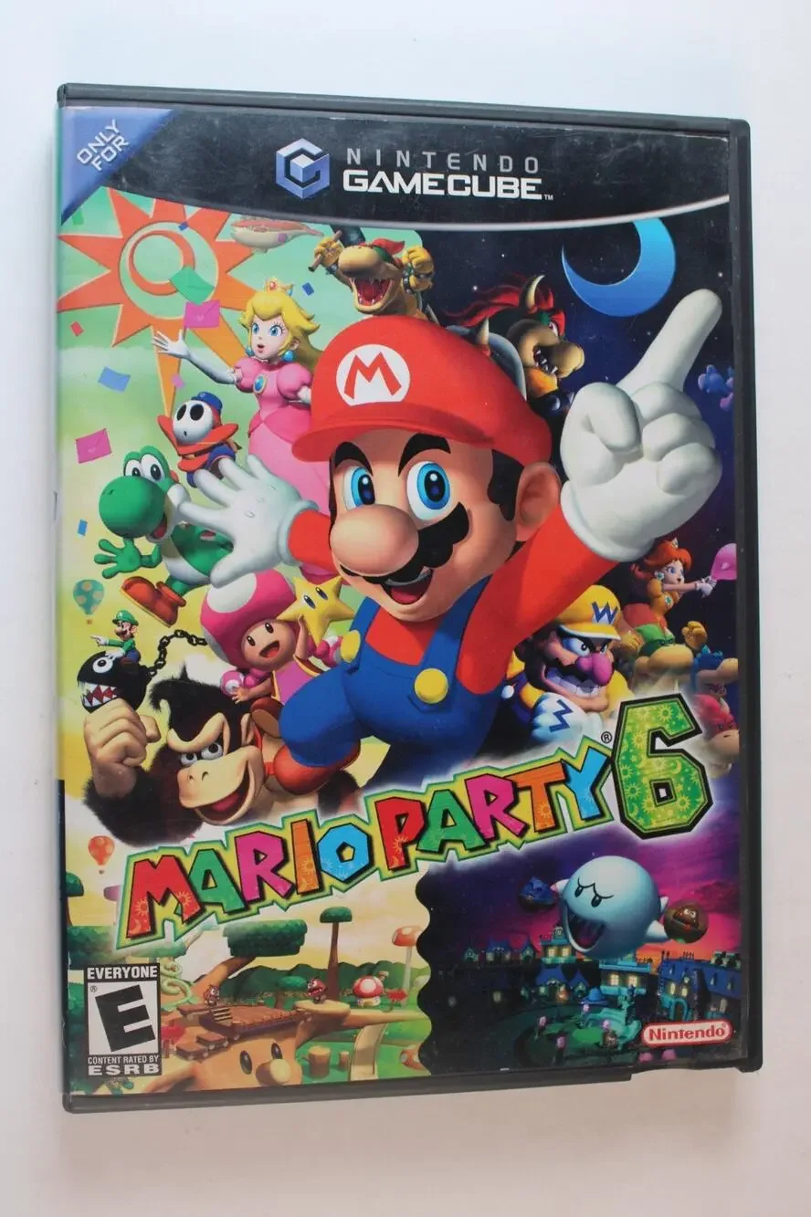 Nintendo Gamecube Mario Party 6 Box Only No Game or manual
